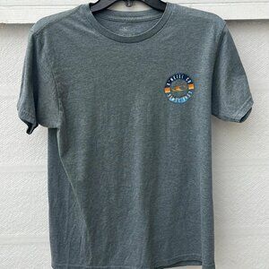 O'Neill Men's Grey and Blue T-shirt